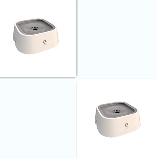Non - wet Mouth Dog Bowl, Floating Bowl, Anti - overturning - 0 - CJ - Grey 2pcs - CJJJCWGY00623 - Grey 2pcs