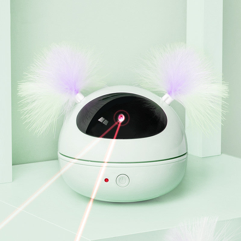 Automatic electric cat toy cat toy - 0 - CJ - Green USB - CJJJCWMY00847 - Green USB