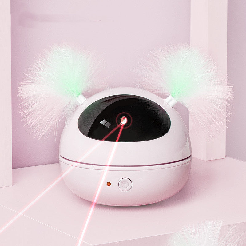 Automatic electric cat toy cat toy - 0 - CJ - Pink USB - CJJJCWMY00847 - Pink USB