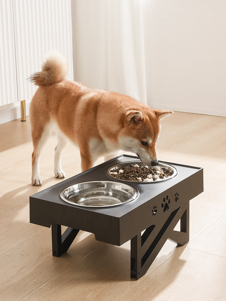 Pet Bowl Dog Bowl Pet Feeder Stainless Steel Bowl Folding Bowl - 0 - CJ