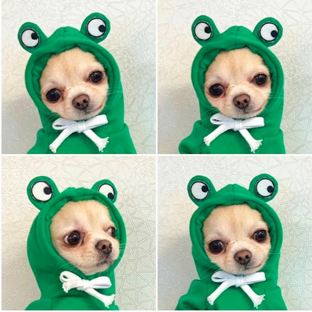 Cute Fruit Dog Clothes For Small Dogs Hoodies Winter Warm Fleece Pet Clothing Puppy Cat Costume Coat For French Chihuahua Outfit - 0 - CJ