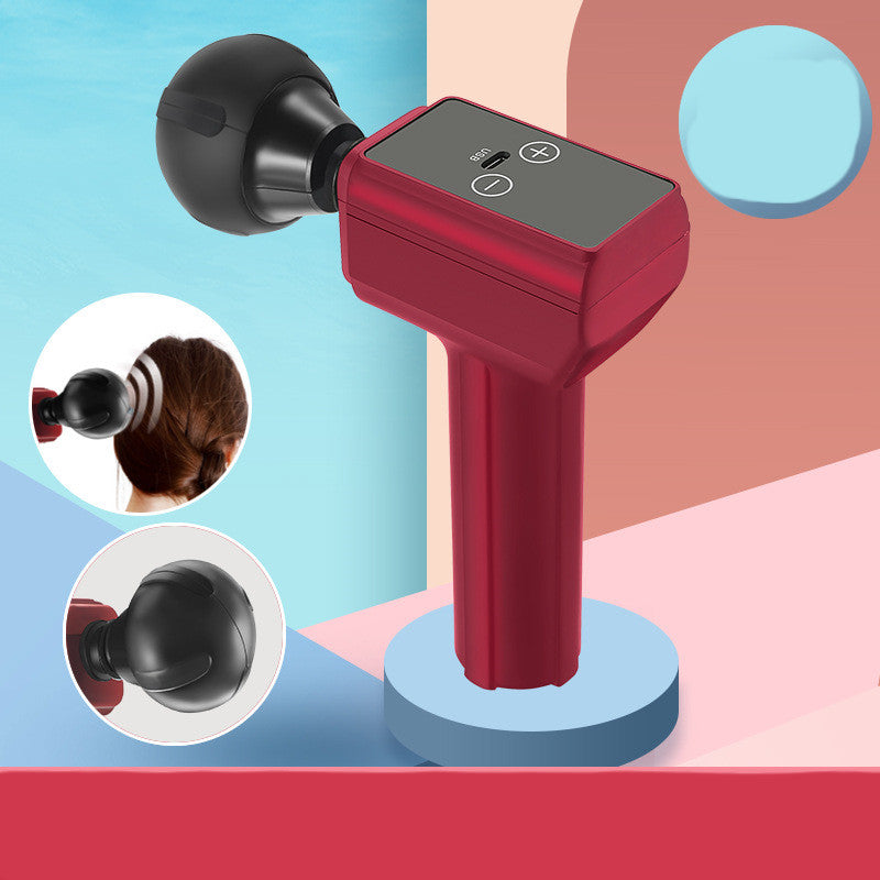 Mini Pocket Fascia Gun Vibration Massager Electric Shock - 0 - CJ