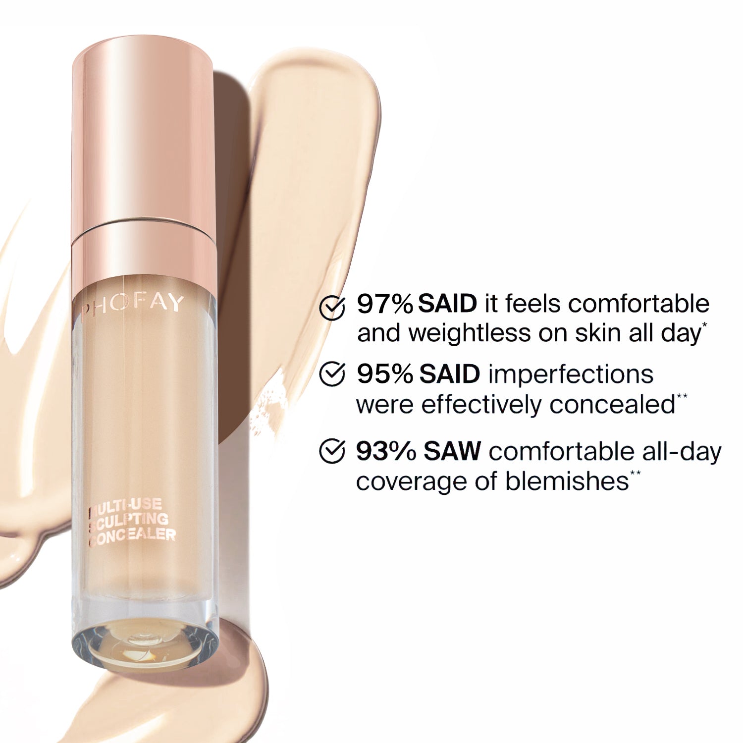 PHOFAY Super Coverage Concealer - 4 - CJ