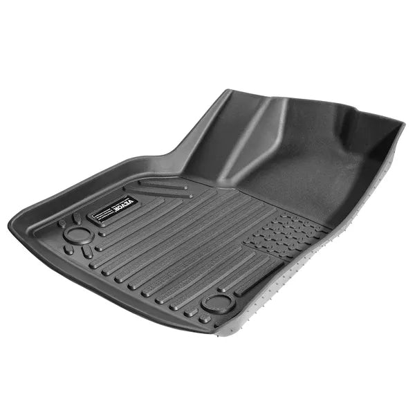 Automotive Floor Mats Fits For Tesla Model Y 2021 - 2024 3 Pcs TPE Liners - 5 - CJ
