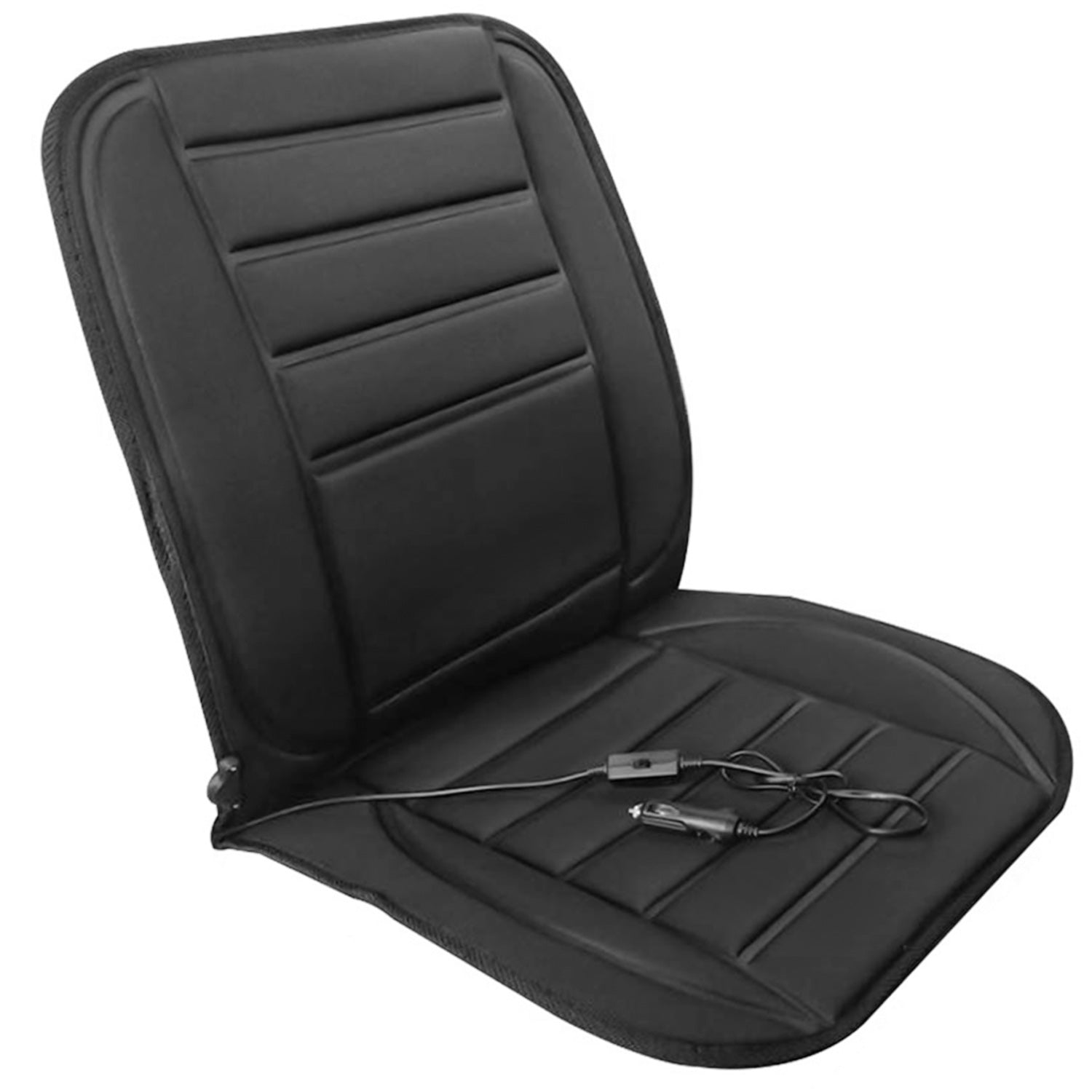 1Pc Heated Car Seat Cushion 12V Auto Seat Cover Warmer With Adjustable Temperature Controller For Cars Trucks SUV - 5 - cjdropshipping