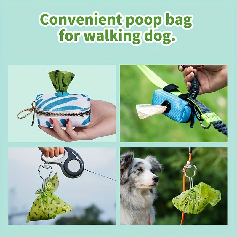 Environmentally Friendly Biodegradable Pet Litter Bags Dog Waste Bags With Dog Poop Bag Dispenser Dog Poop Bags Thickened Poop Bags Leak - Proof Dog Waste Bags For Pet Supplies - 5 - CJ