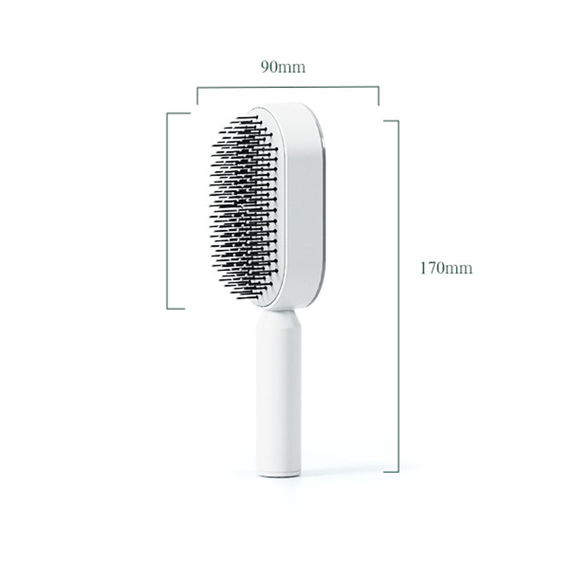 Women Fashion 3D Hair Growth Comb Hairbrush Self - Cleaning Hair Brush Self Cleaning Hair Brush For Women Massage Scalp Promote Blood Circulation Anti Hair Loss - 5 - CJ