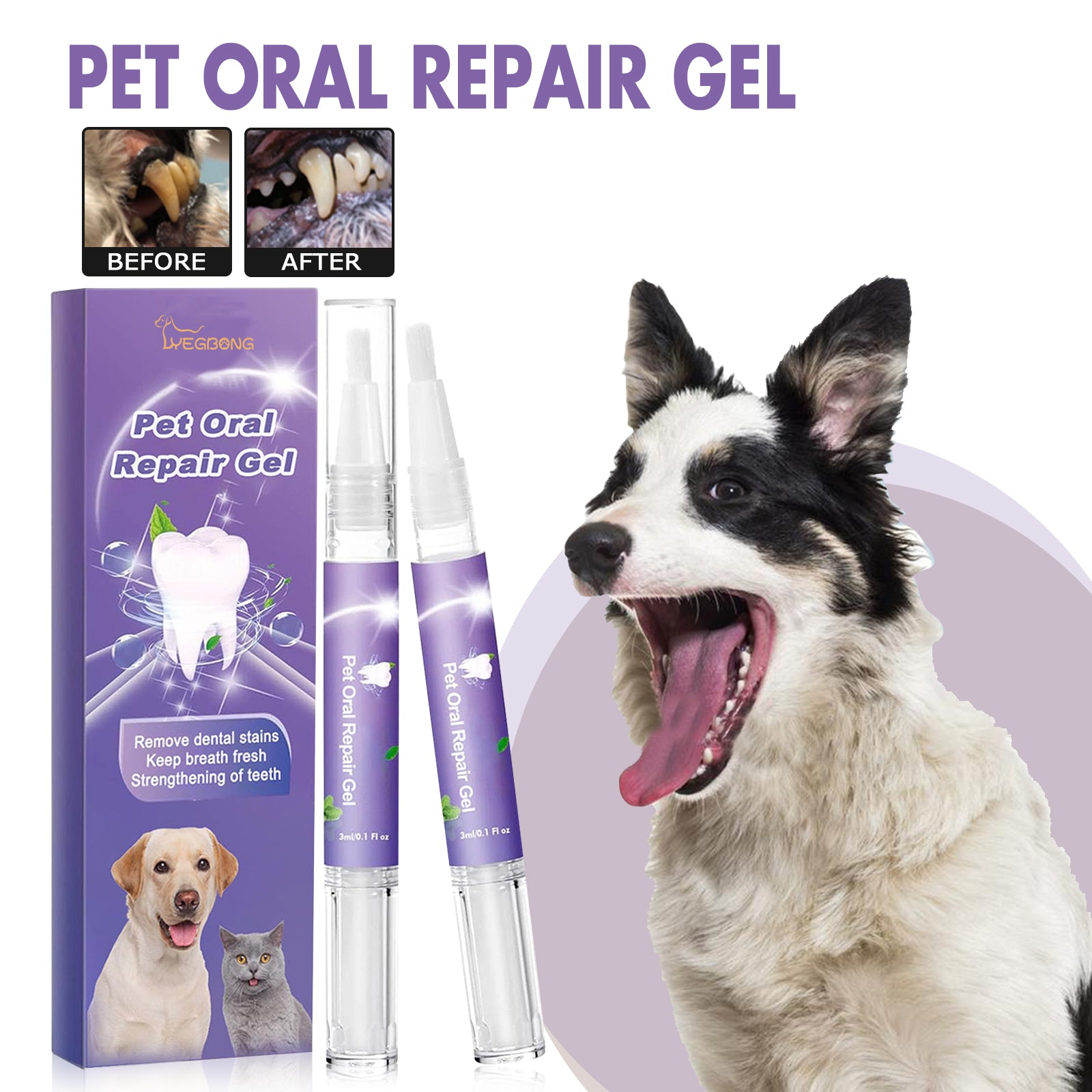 Pet Oral Repair Gel Care Cleaner - 0 - CJ