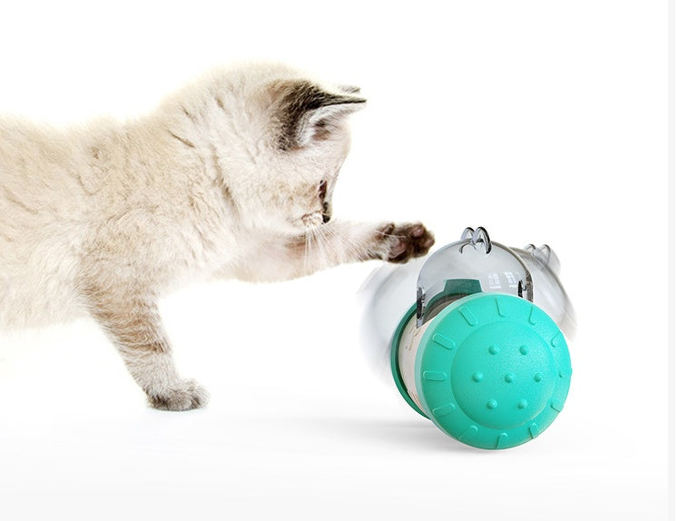 Funny Dog Treat Leaking Toy With Wheel Interactive Toy For Dogs Puppies Cats Pet Products Supplies Accessories - 0 - CJ