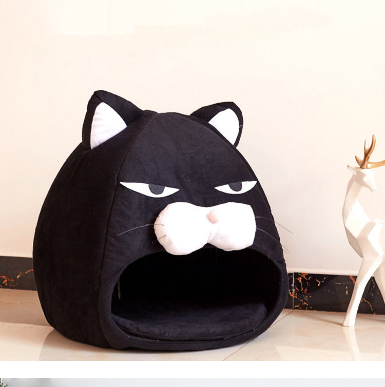 Cat House Bed Mat Sleeping Nest Pet Bed - 0 - CJ