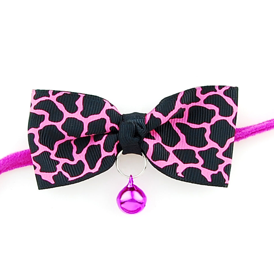 Pet accessories pet bow - 0 - CJ - Rose Giraffe - CJJJCWGY02367 - Rose Giraffe