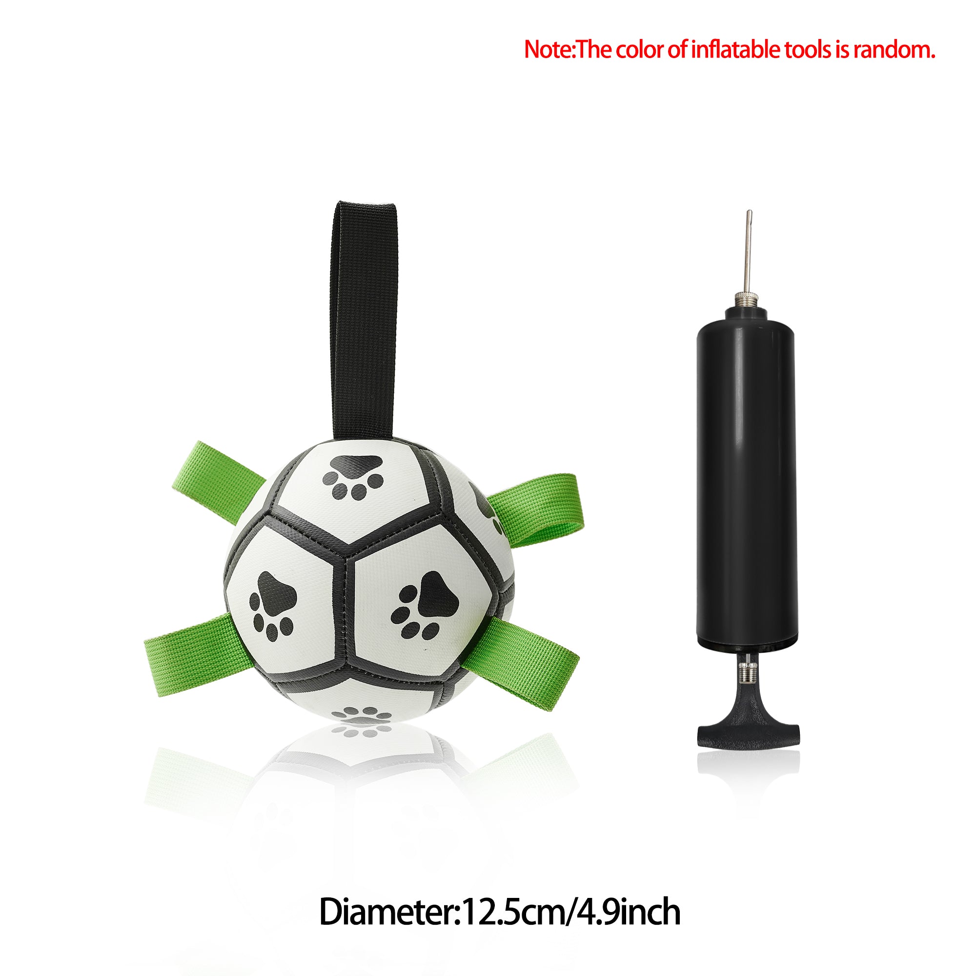 Interactive Dog Football Toy Soccer Ball Inflated Training Toy For Dogs Outdoor Border Collie Balls For Large Dogs Pet Supplies - 4 - CJ