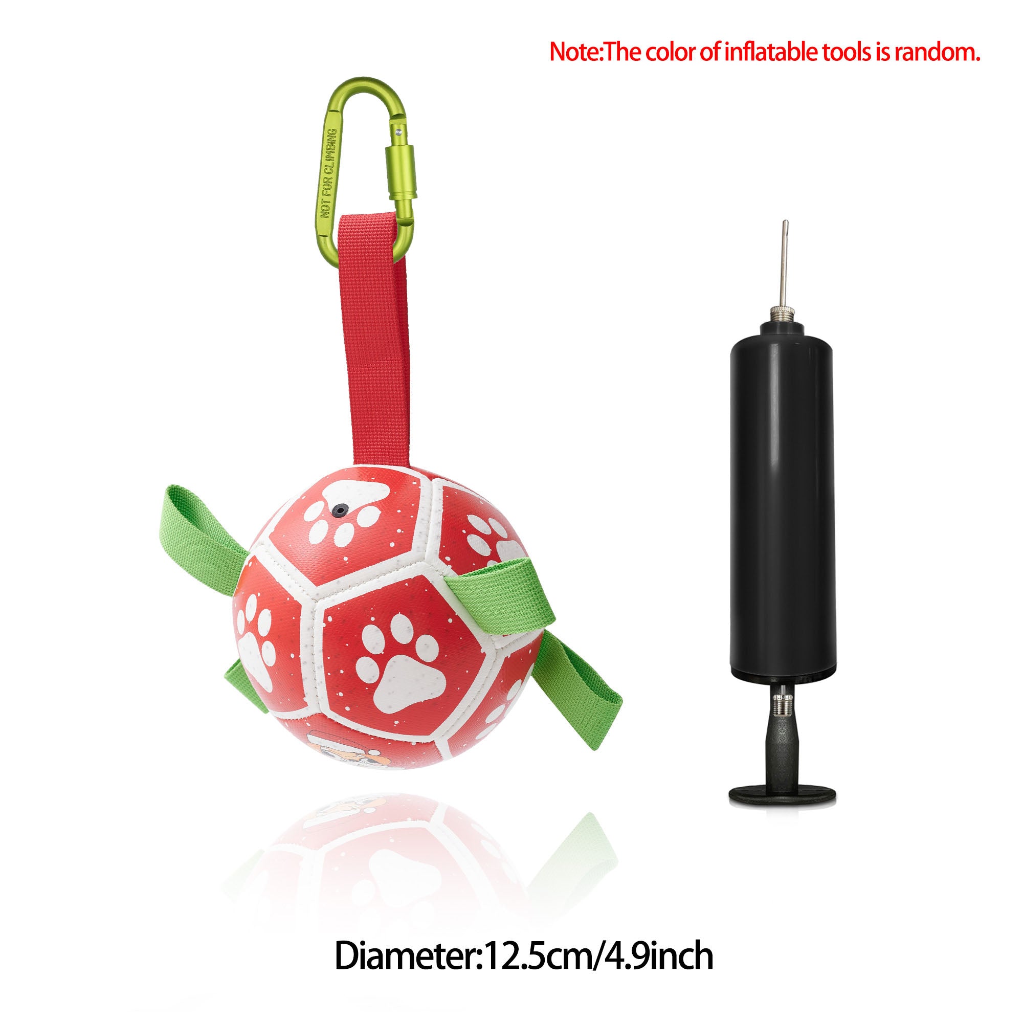 Interactive Dog Football Toy Soccer Ball Inflated Training Toy For Dogs Outdoor Border Collie Balls For Large Dogs Pet Supplies - 4 - CJ