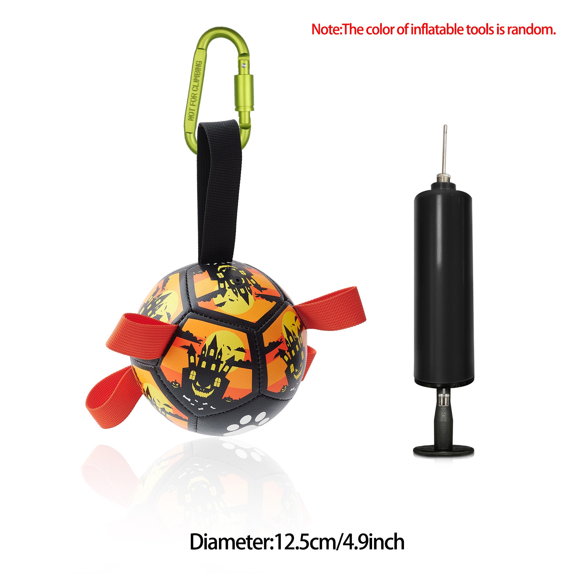 Interactive Dog Football Toy Soccer Ball Inflated Training Toy For Dogs Outdoor Border Collie Balls For Large Dogs Pet Supplies - 4 - CJ