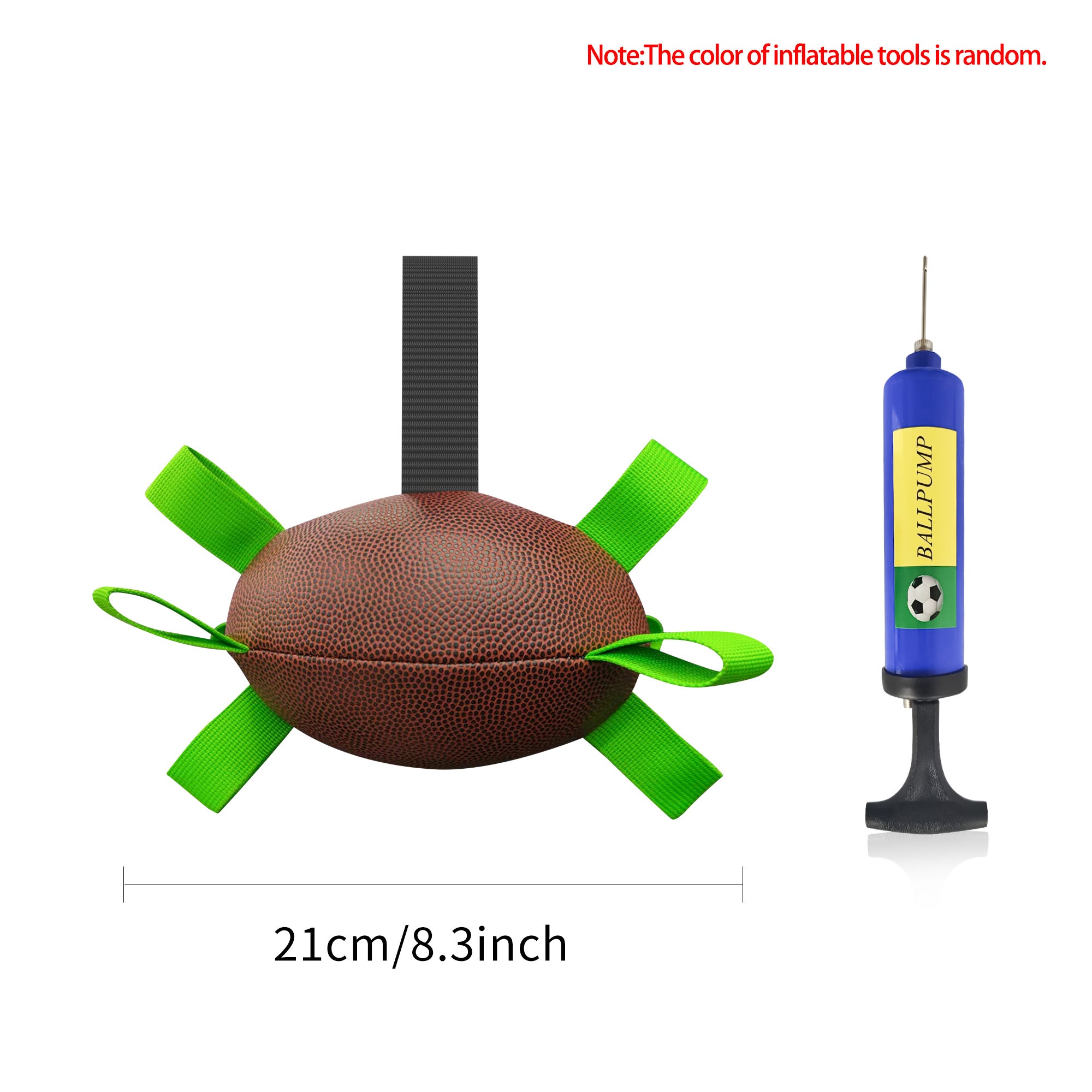 Interactive Dog Football Toy Soccer Ball Inflated Training Toy For Dogs Outdoor Border Collie Balls For Large Dogs Pet Supplies - 4 - CJ