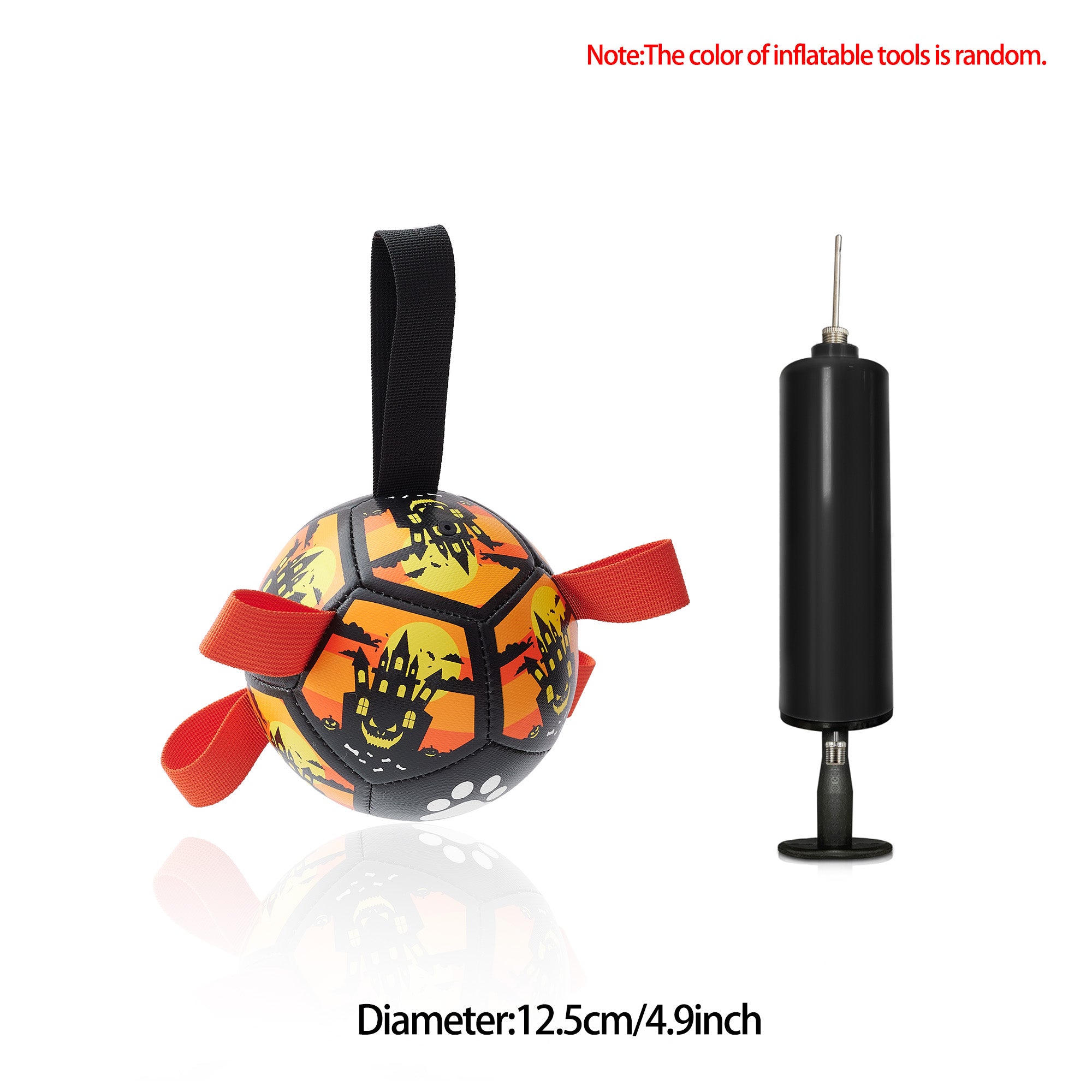Interactive Dog Football Toy Soccer Ball Inflated Training Toy For Dogs Outdoor Border Collie Balls For Large Dogs Pet Supplies - 4 - CJ