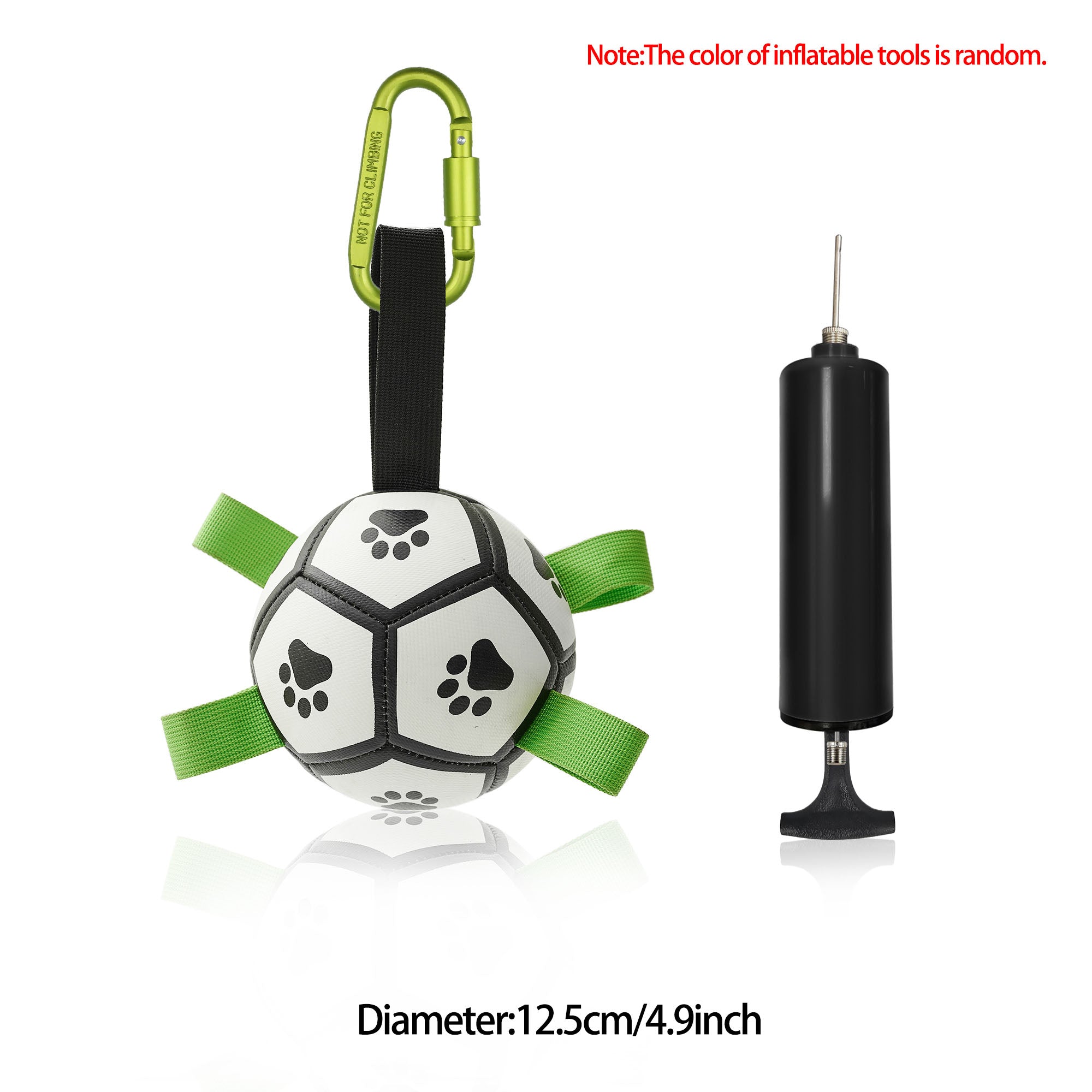 Interactive Dog Football Toy Soccer Ball Inflated Training Toy For Dogs Outdoor Border Collie Balls For Large Dogs Pet Supplies - 4 - CJ