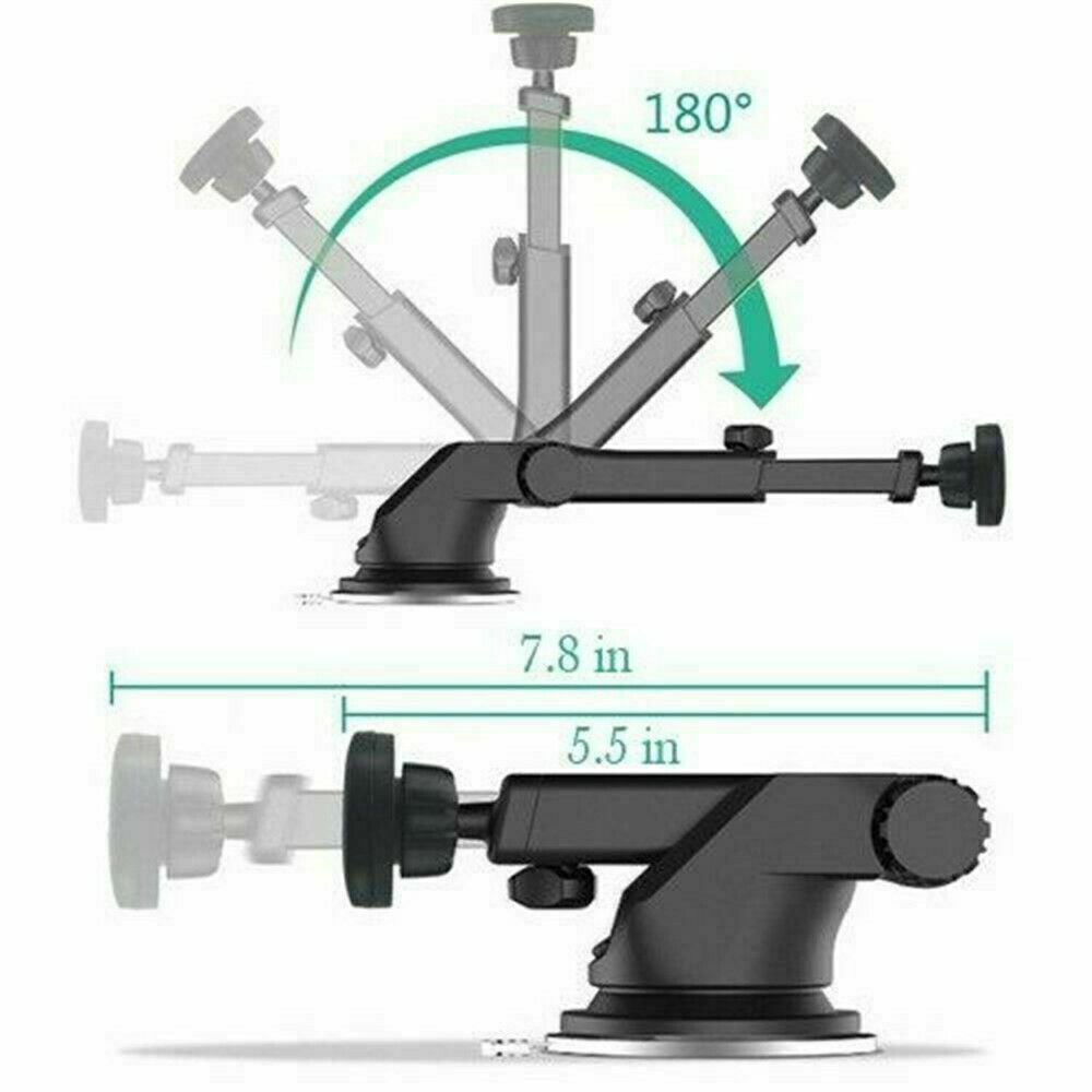 Car Bracket With Adjustable Strength Suction Cup - 5 - CJ
