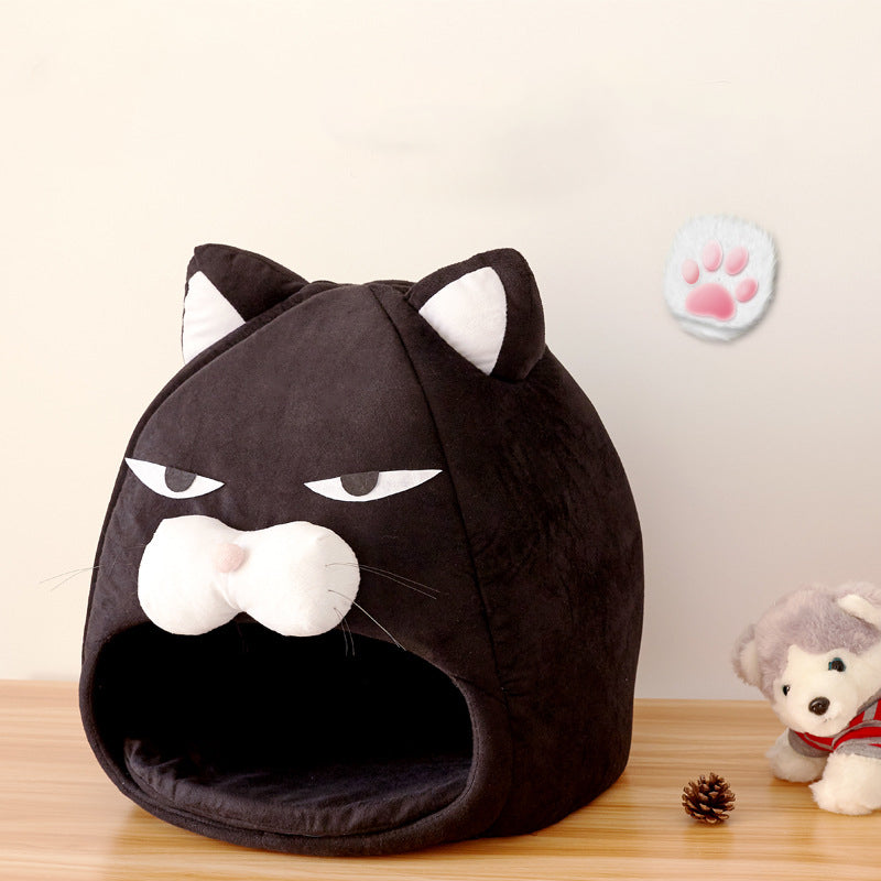 Cat House Bed Mat Sleeping Nest Pet Bed - 0 - CJ