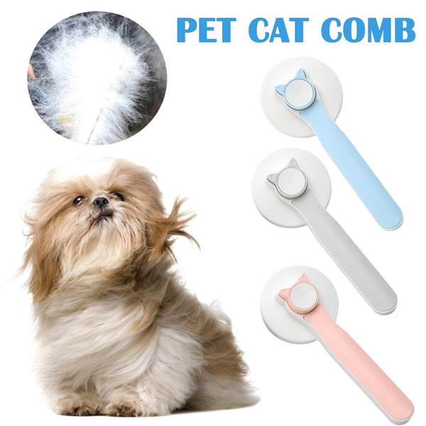 Pet Self Cleaning Cat Brushes, Cat Grooming Brush For Dogs Cats For Long Haired & Short Hair Gently To Remove Loose Undercoat, Mats Tangled - 5 - CJ