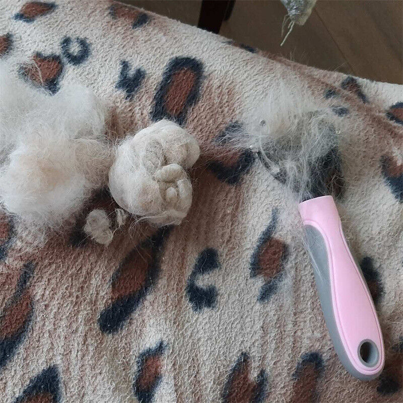 Grooming Brush For Pet Dog Cat Deshedding Tool Rake Comb Fur Remover Reduce 2 - Side Dematting Tool For Dogs Cats Pets Grooming Brush Double Sided Shedding And Dematting Undercoat Rake Hair Removal Comb - 5 - CJ