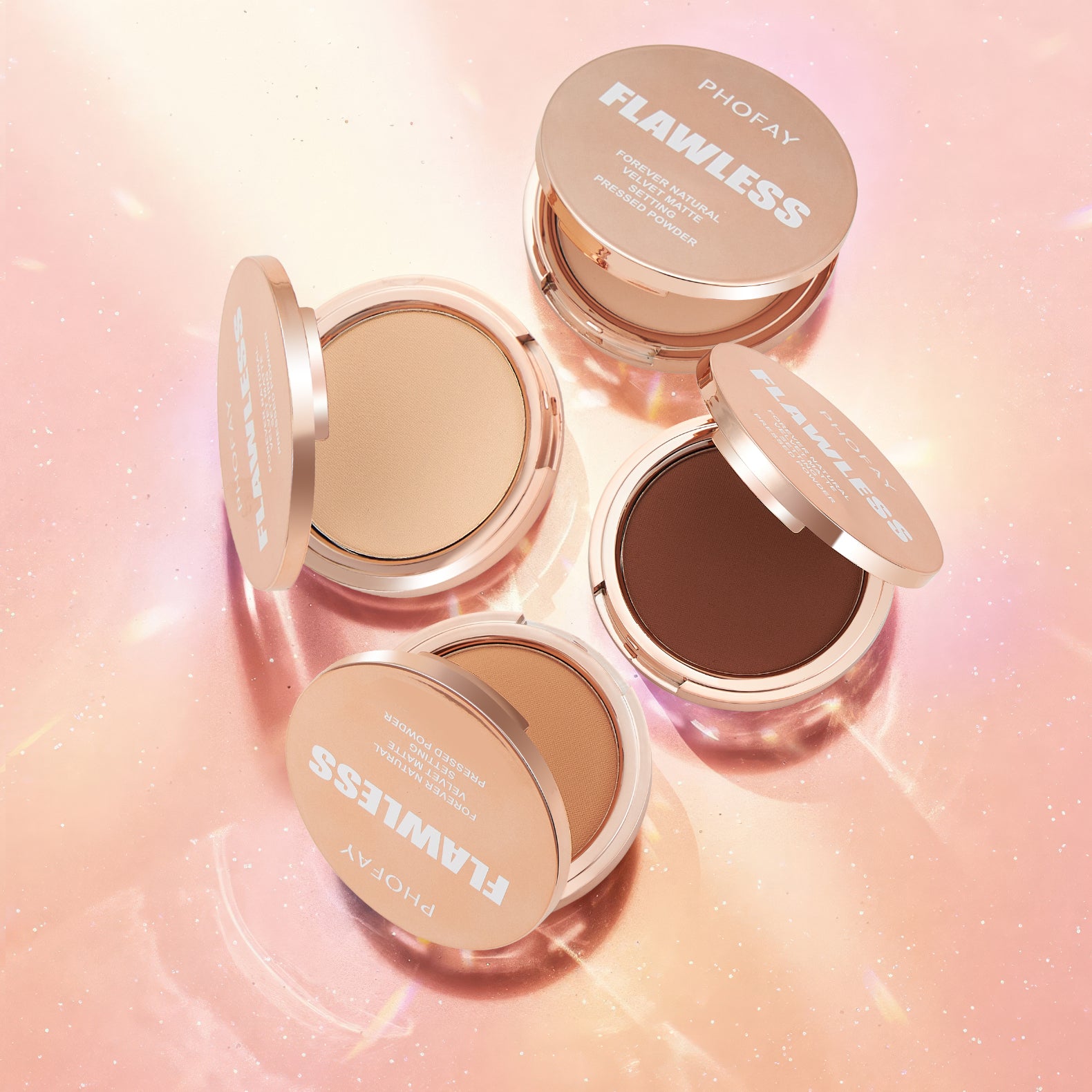 PHOFAY Matte Setting Pressed Powder - 4 - CJ