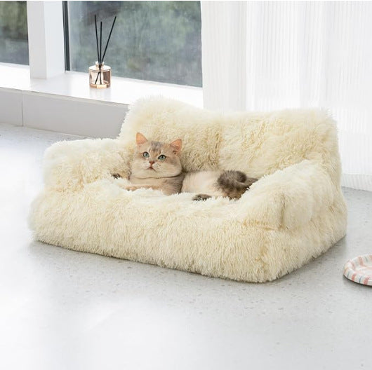 Solid Color Removable And Washable Portable Winter Warm Cat Nest - 0 - CJ