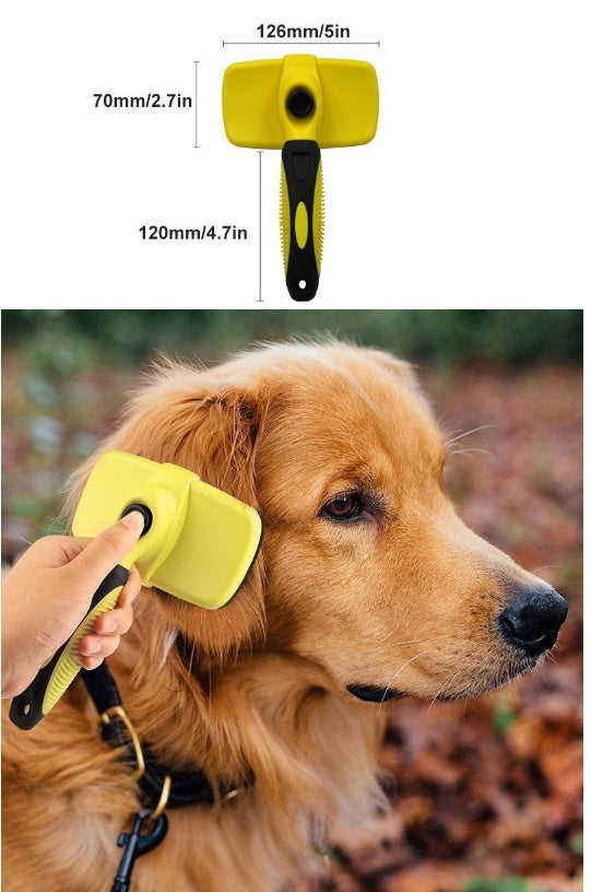 Pet Automatic Retractable Comb - 0 - CJ