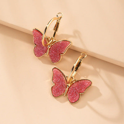 Fashion Simple Women Butterfly Studs - 0 - CJ