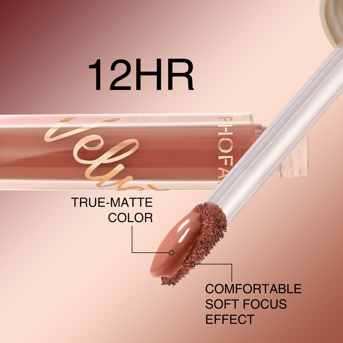 PHOFAY Velvet Lip Gloss - 4 - CJ