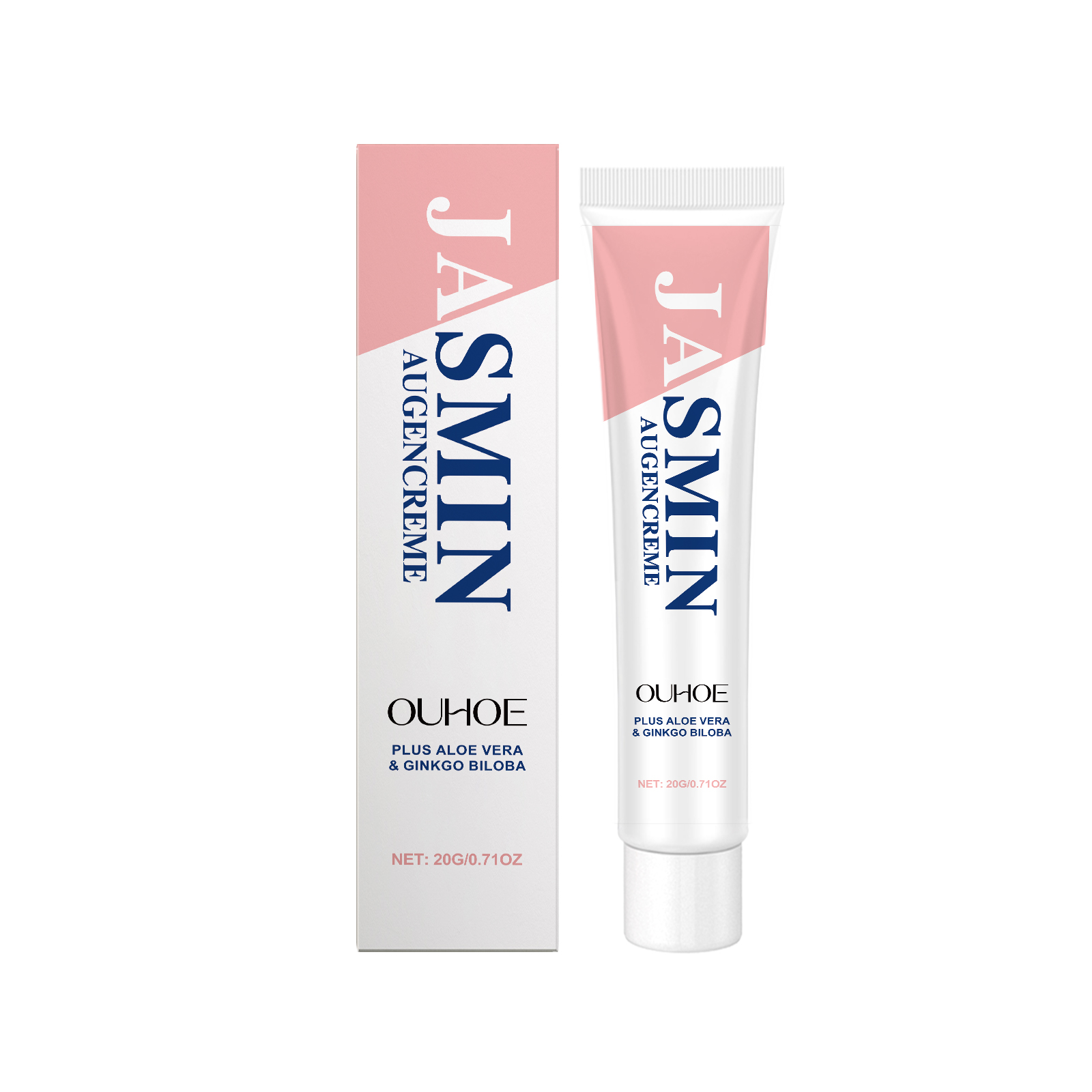OUHOE Jasmine Eye Cream, Moisturizes And Sooth The Eye Skin Hydrating And Moisturizing Daily Massage With Eye Cream - 5 - CJ