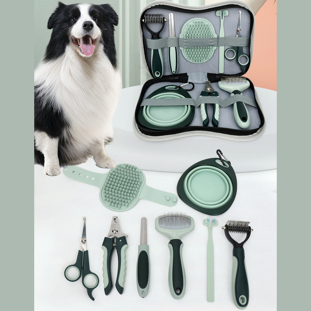 Dog Clippers, Professional Dog Grooming Kit, Cordless Dog Grooming Clippers For Thick Coats, Dog Hair Trimmer, Low Noise Dog Shaver Clippers, Quiet Pet Hair Clippers For Dogs Cats Dog Grooming Kit - 5 - CJ