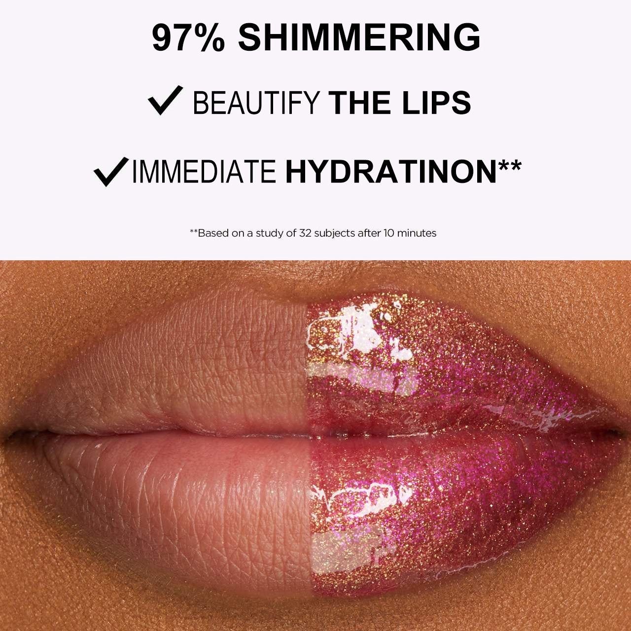 PHOFAY Moisturizing Shimmer Lip Gloss - 4 - CJ