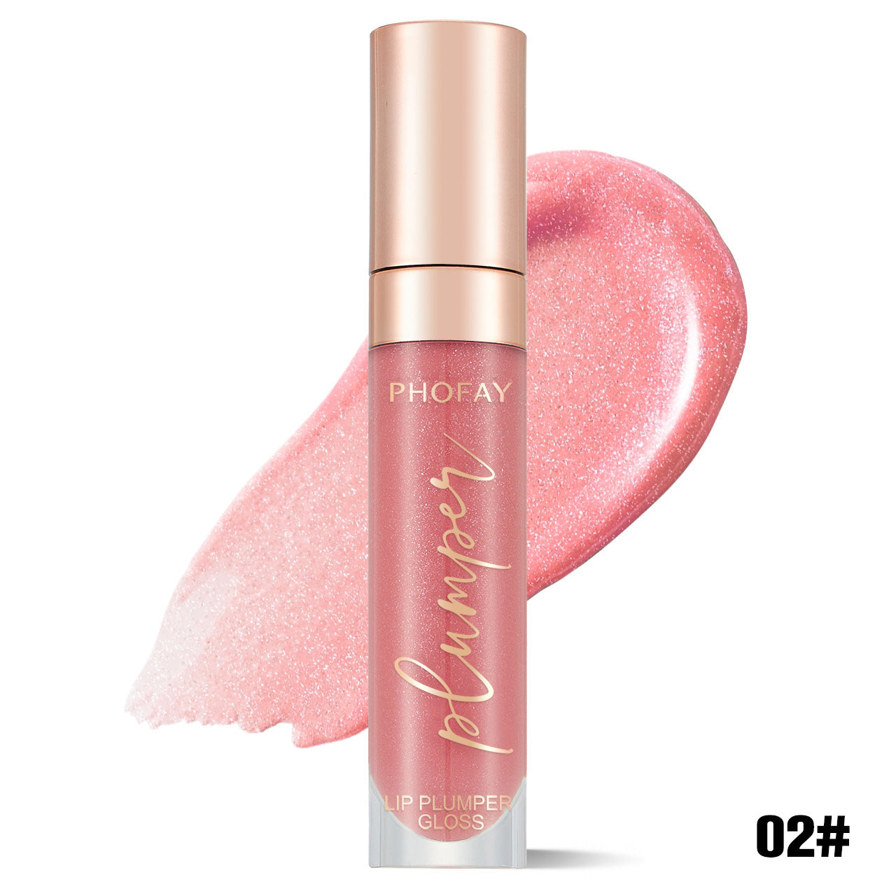 PHOFAY Shiny Lip Plumper Gloss - 4 - CJ
