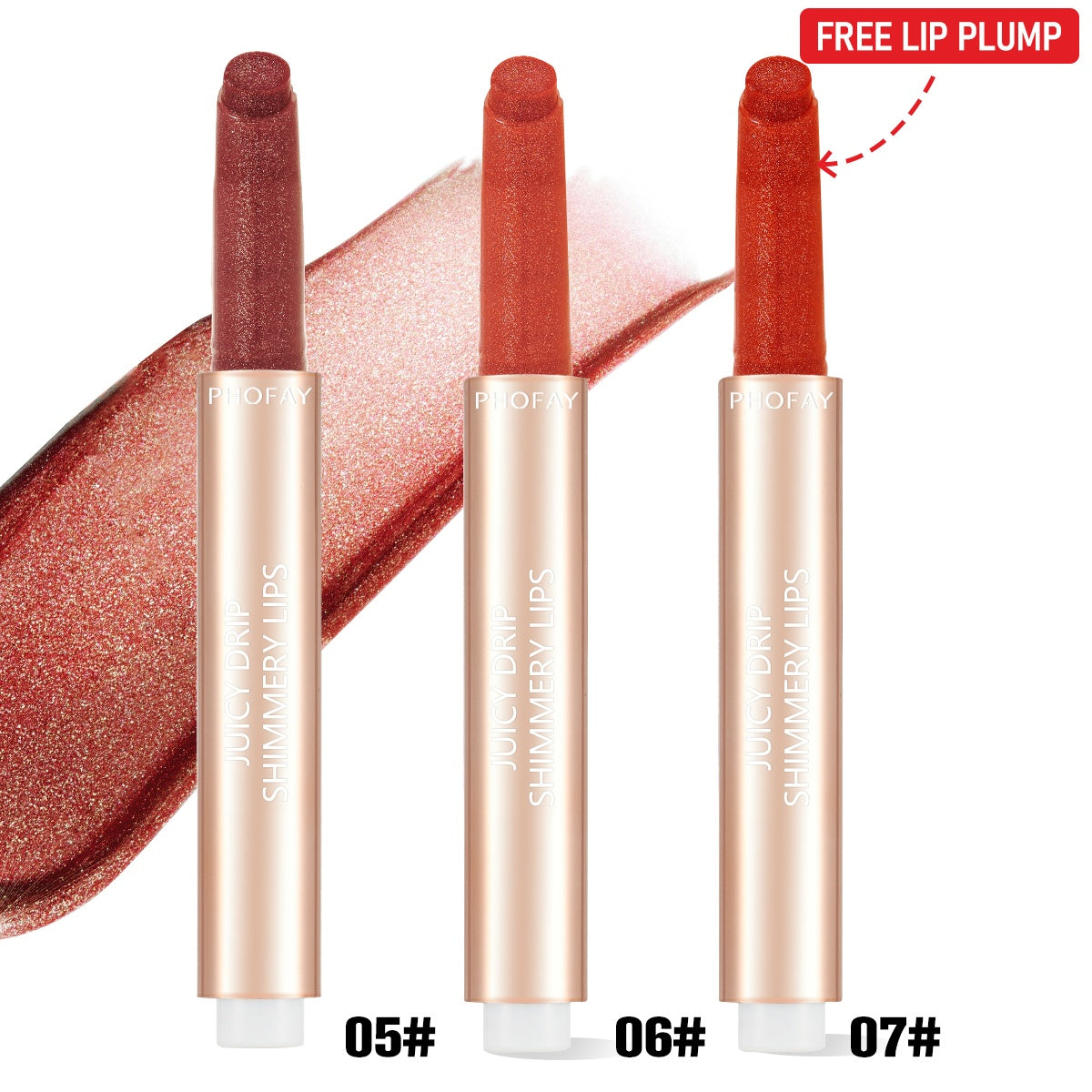 PHOFAY Juicy Lip Plump Set - 4 - CJ