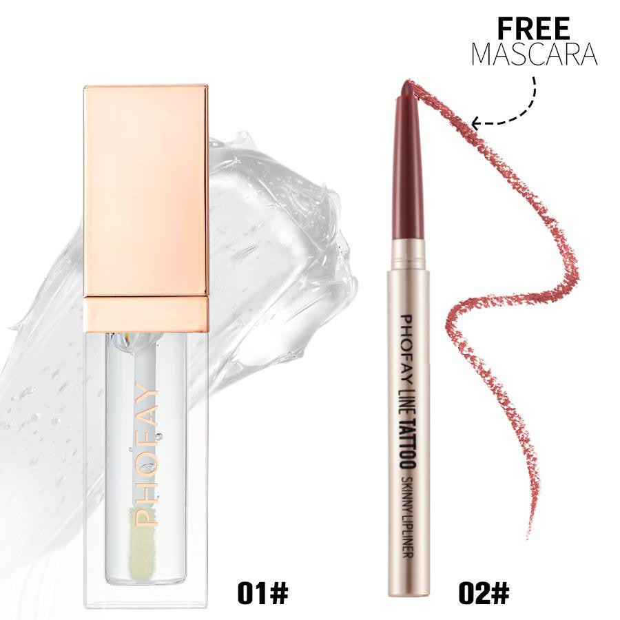 PHOFAY Lipliner And Ultra - Glossy Lip Gloss - 4 - CJ
