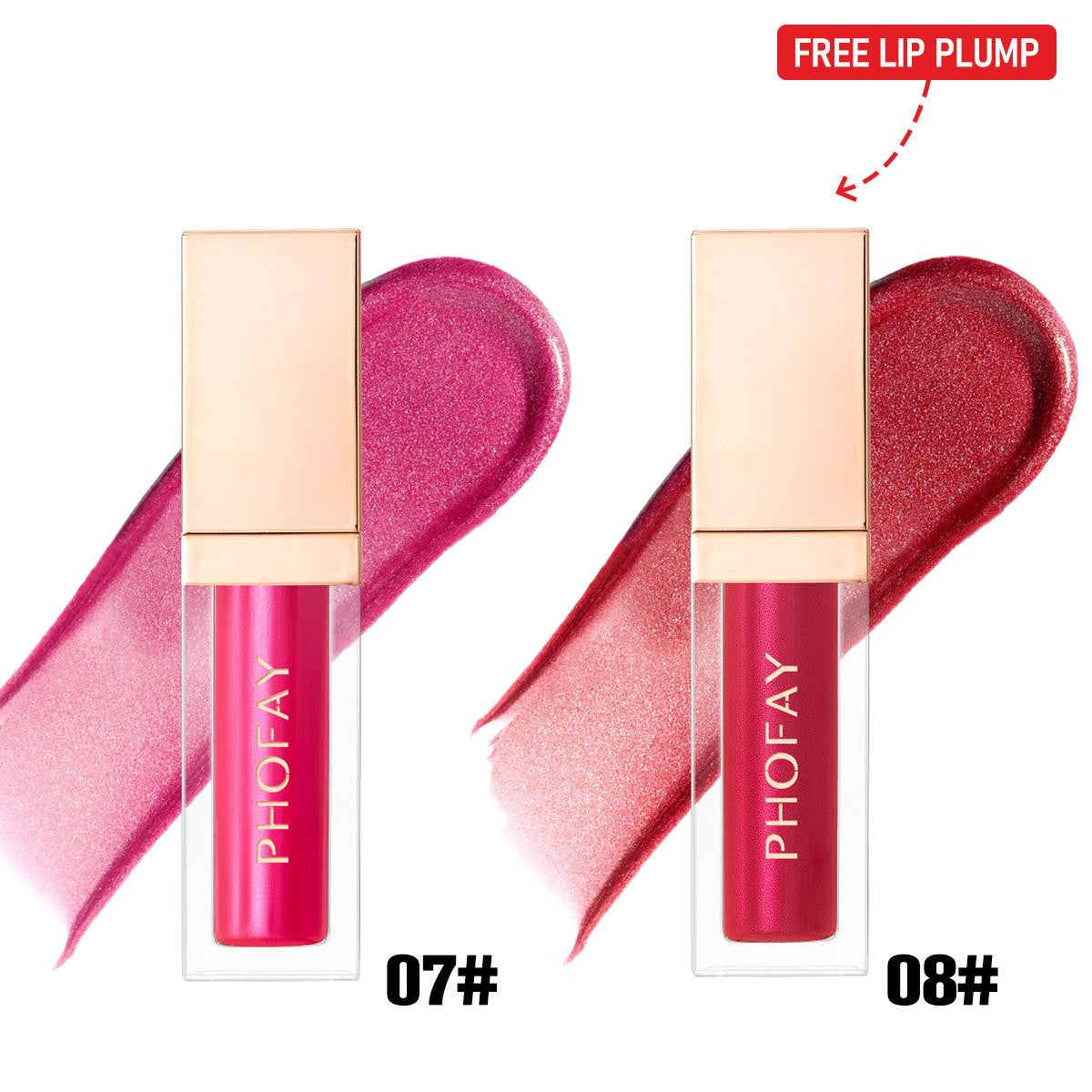 PHOFAY Ultra - Glossy Lip Gloss Set - 4 - CJ