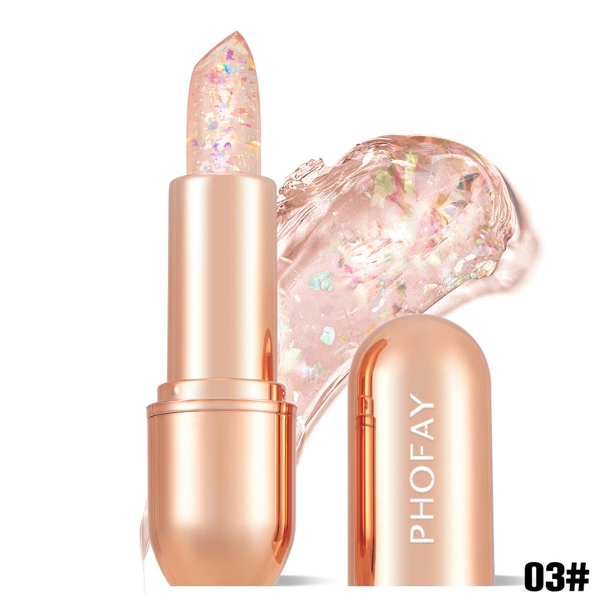 PHOFAY Moisturizing Jelly Warm Lipstick - 4 - CJ