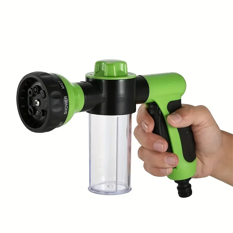 Pet Dog Wash Outdoor, High - Pressure Pet Shower Sprayer Dog Shower Brush And Pet Grooming Comb For Watering Flowers, Car Washing, Pet Bathing - 5 - CJ