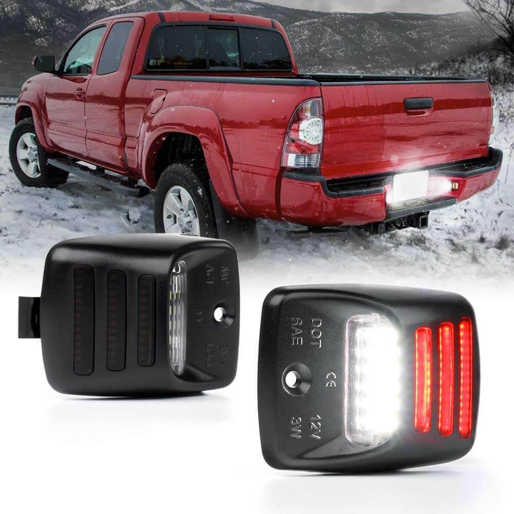 2x RED OLED TUBE LED License Plate Light Lamp For 2005 - 15 Tacoma Tundra - 5 - cjdropshipping