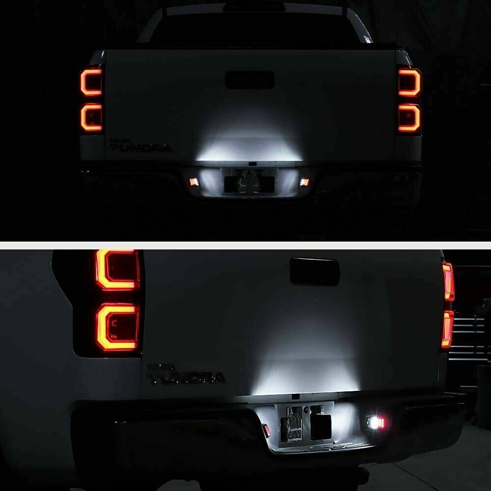2x RED OLED TUBE LED License Plate Light Lamp For 2005 - 15 Tacoma Tundra - 5 - cjdropshipping