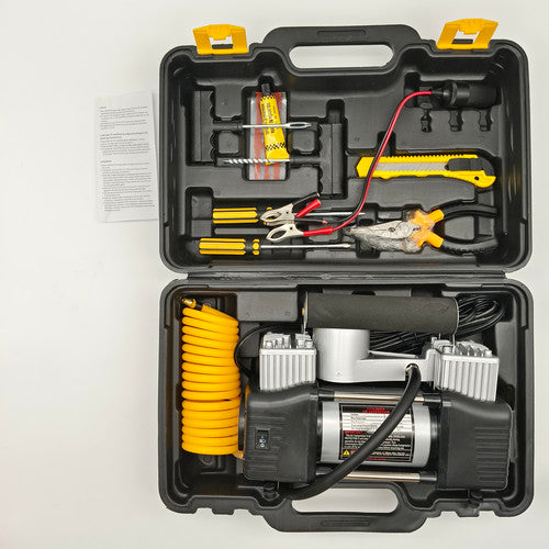 12V 150PSI Car Air Compressor Portable Tyre Deflator Inflator 4WD Car Truck - 5 - CJ