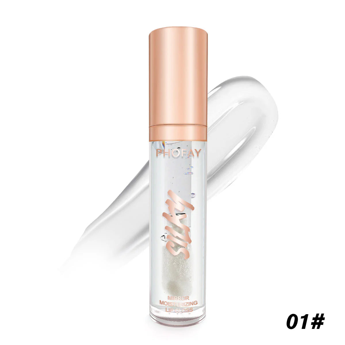 PHOFAY Mirror Moisturizing Lip Gloss - 4 - CJ - Colour number one - CJKH213085001AZ