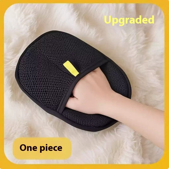 Pet Hair Remover Mitt Pet Hair Remover Gloves Deshedding Brush Glove For Dog Cat Rabbit With Long Short Curly Hair - 0 - CJ