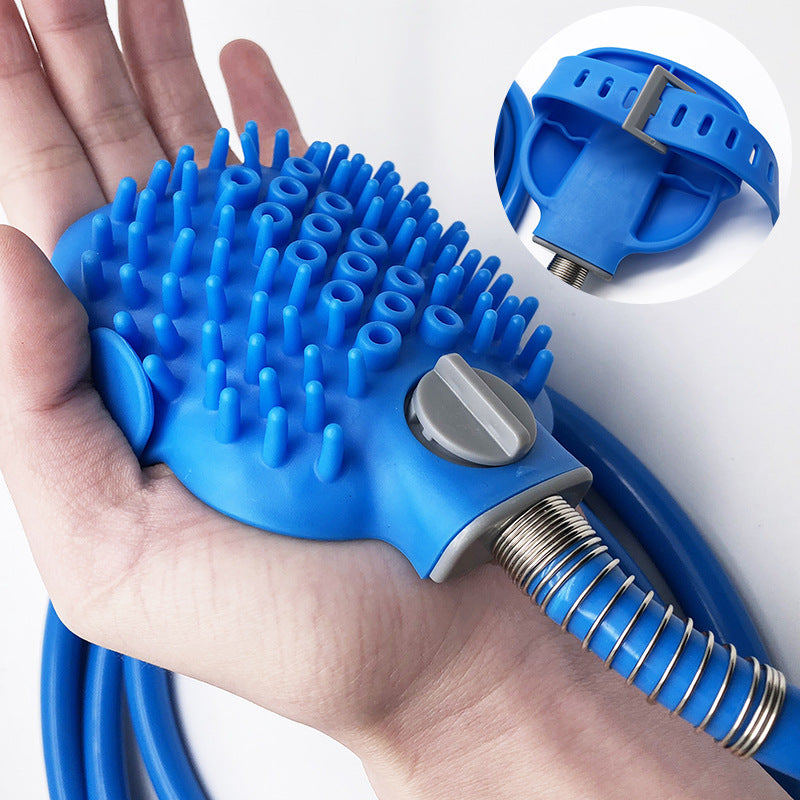 Pet Cleaning Supplies Outdoor Shower Bath Brush Dog - 0 - CJ