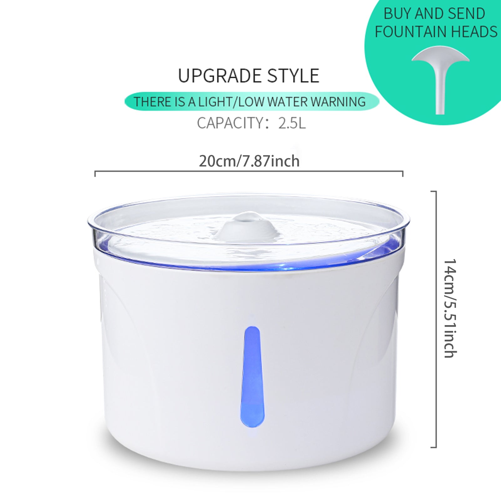 Cats And Dogs Drinking Water Basin Automatic Circulating Water Pet Feeder - 0 - CJ