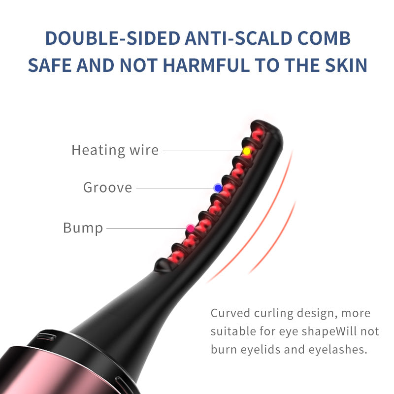 Electric Eyelash Curler - Thin Tip, Thick Base - 5 - CJ