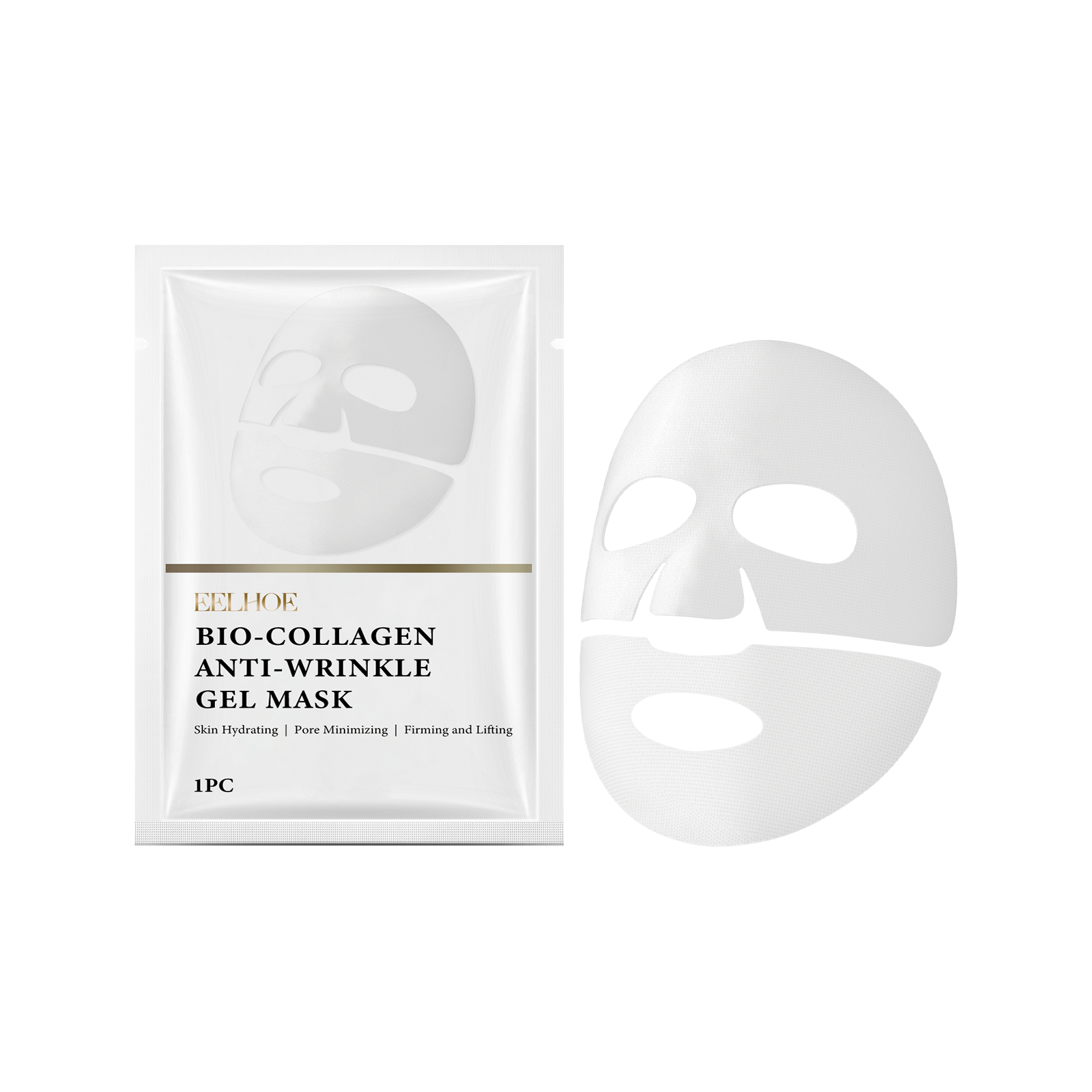 EELHOE Collagen Mask Pouch Collagen Essence Gently Nourishes And Softens The Facial Skin, Hydrating And Moisturizing - 5 - CJ