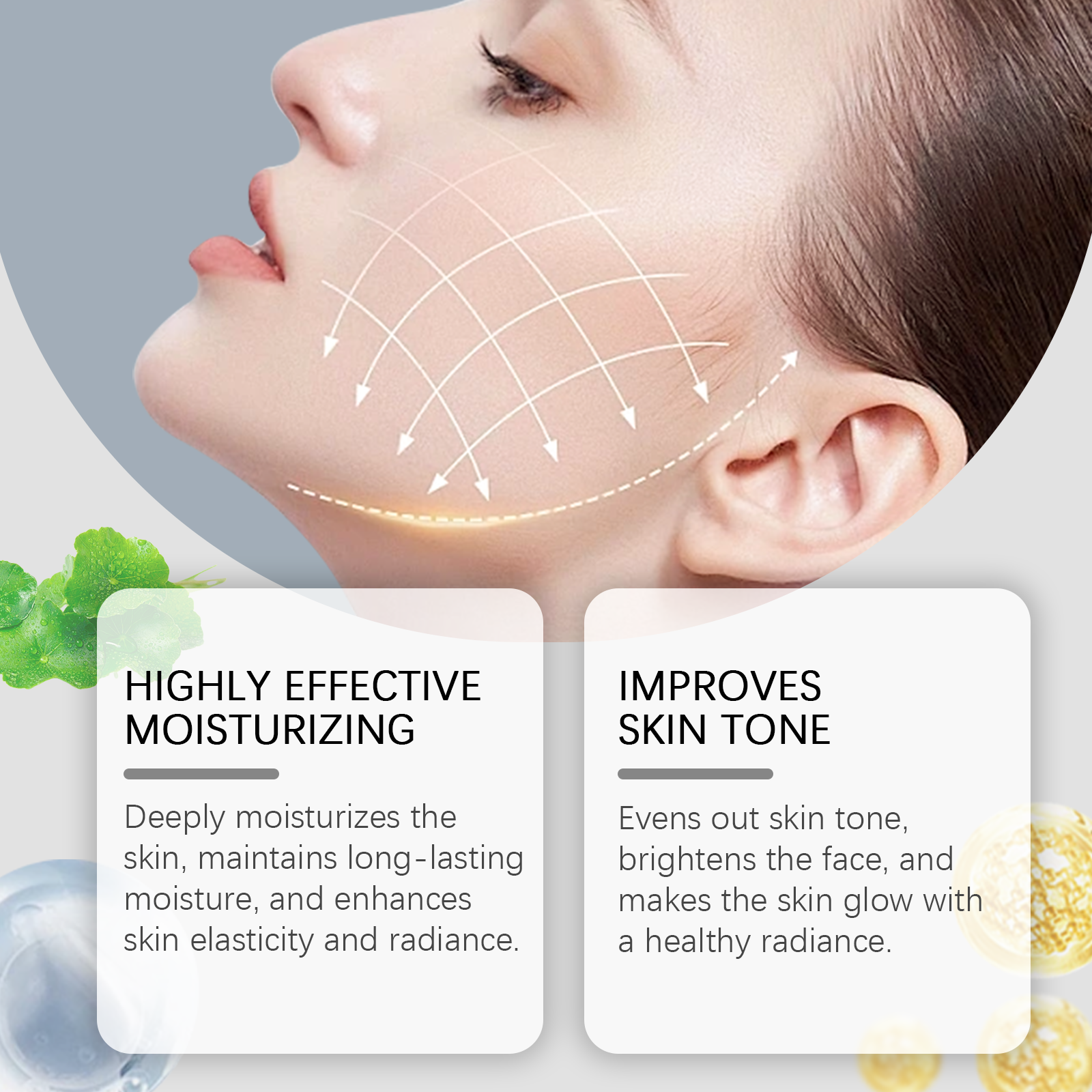 EELHOE Collagen Mask Pouch Collagen Essence Gently Nourishes And Softens The Facial Skin, Hydrating And Moisturizing - 5 - CJ