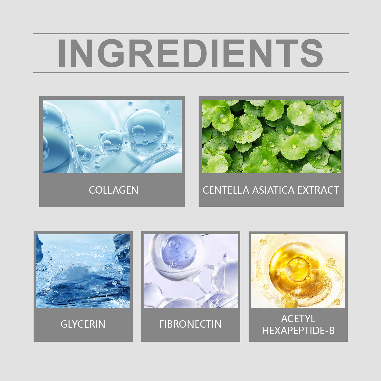 EELHOE Collagen Mask Pouch Collagen Essence Gently Nourishes And Softens The Facial Skin, Hydrating And Moisturizing - 5 - CJ